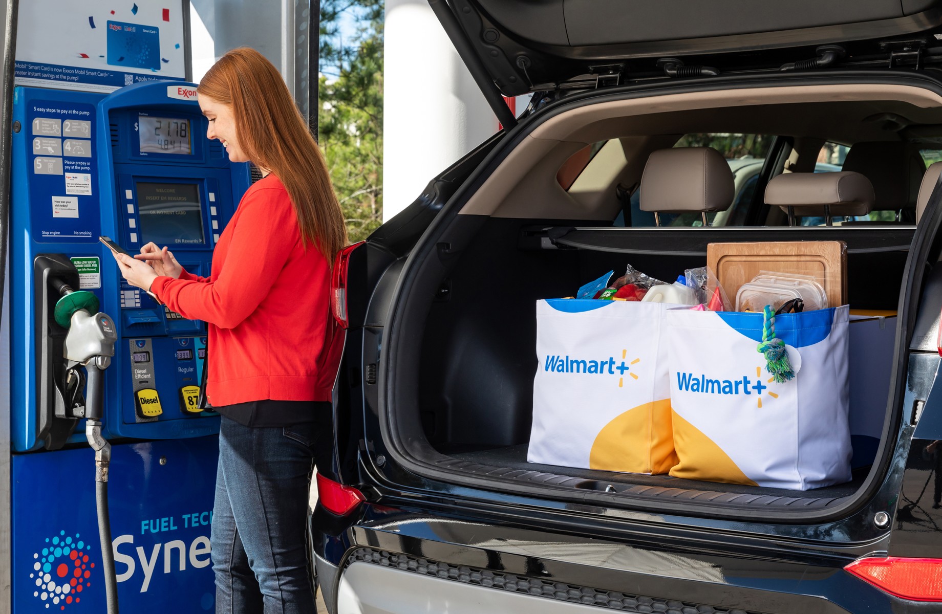 Walmartの駐車場テック